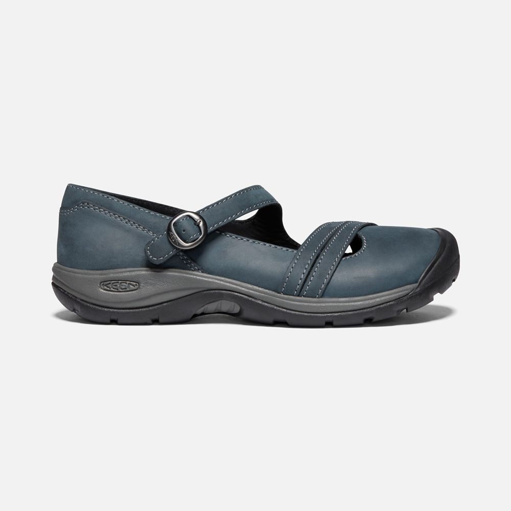 Keen Slip-On Kadın Mavi - Presidio Ii Cross Strap - Türkiye LQRB08567